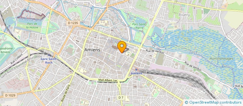 localisation de l'entreprise SARL DISTRIAL AMIENS  AMIENS