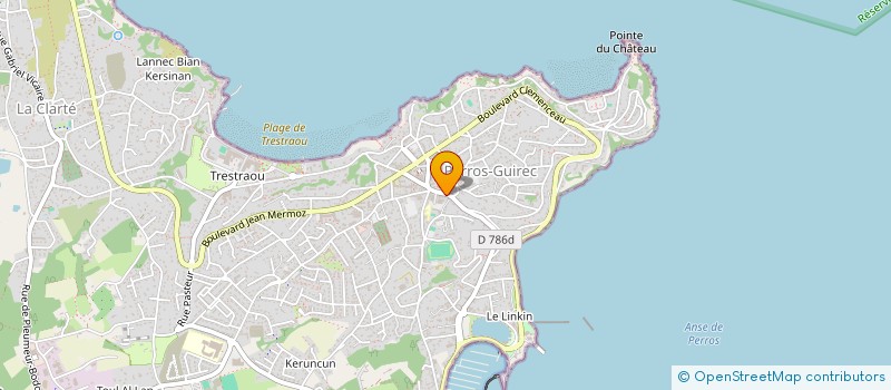 localisation de l'entreprise SARL DISTRIBIO à PERROS-GUIREC