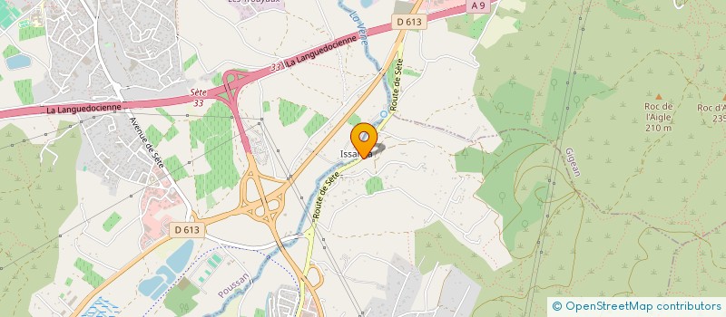 localisation de l'entreprise SARL DISTRIBOIS  BALARUC-LES-BAINS