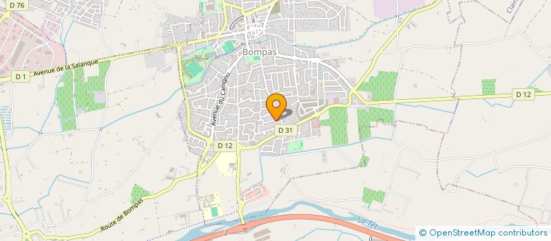 localisation de l'entreprise SARL DISTRIBUTION-CONCEPTION-REALISATION  BOMPAS