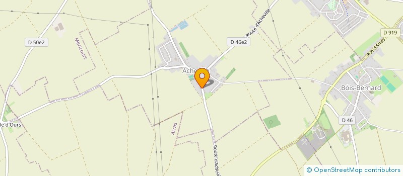 localisation de l'entreprise SARL DISTRIBUTION ET PRESTI-SERVICES à ACHEVILLE