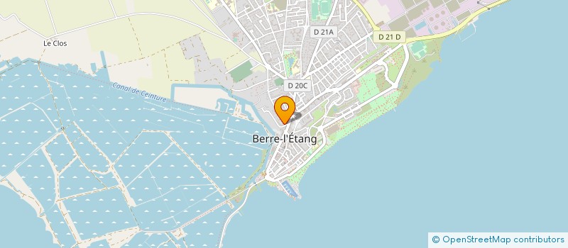 localisation de l'entreprise SARL DISTRIBUTION LA CORNE D'ABONDANCE à BERRE-L'ETANG