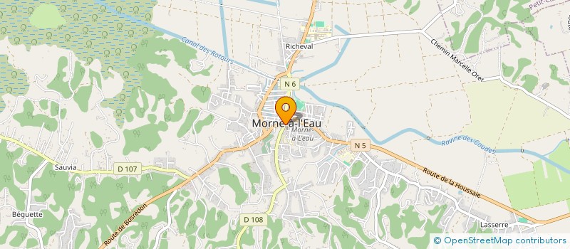localisation de l'entreprise SARL DISTRILU à MORNE-A-L'EAU