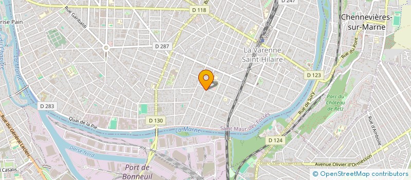 localisation de l'entreprise SARL DISTRIPLUS à SAINT-MAUR-DES-FOSSES