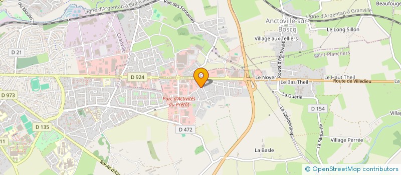 localisation de l'entreprise SARL DISTRITER à GRANVILLE