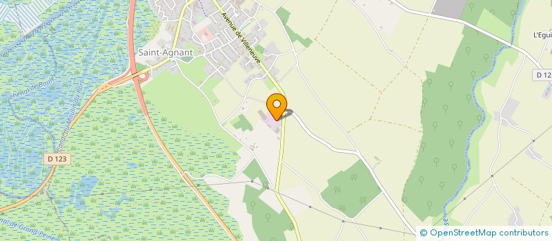 localisation de l'entreprise SARL DISTRIVERT à SAINT-AGNANT