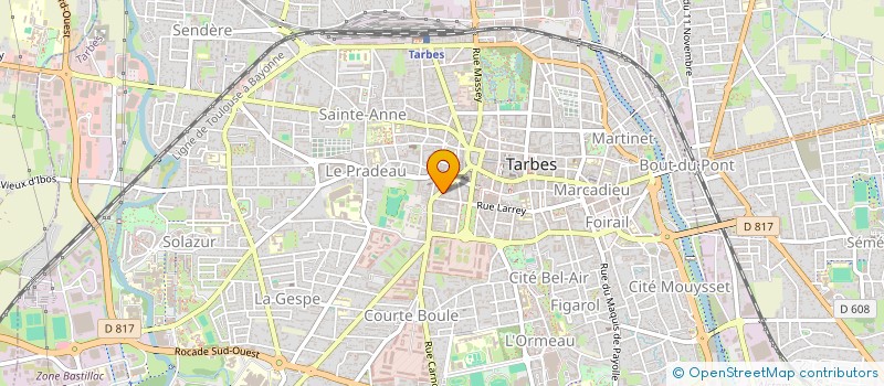 localisation de l'entreprise SARL DITHURBIDE à TARBES