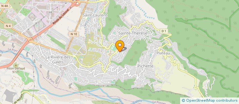 localisation de l'entreprise SARL DIVERS TRAVAUX PUBLICS à LA POSSESSION