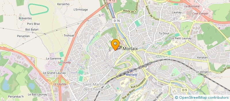 localisation de l'entreprise SARL DJBCL à MORLAIX