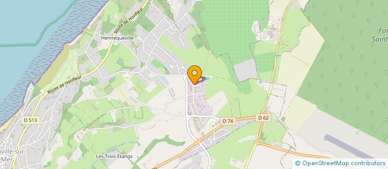 localisation de l'entreprise SARL DL LETTRES ET DECOR  TROUVILLE-SUR-MER