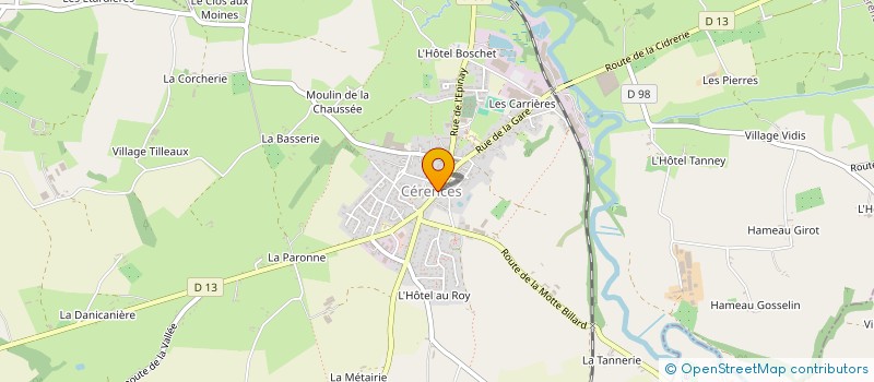 localisation de l'entreprise SARL DLAA  CERENCES