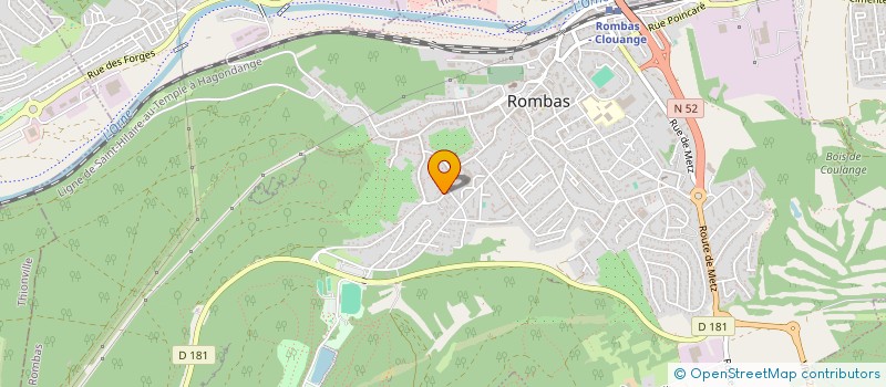 localisation de l'entreprise SARL DLD  PIERREVILLERS