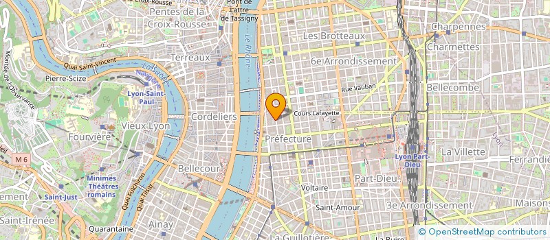 localisation de l'entreprise SARL DLR IMMO  LYON