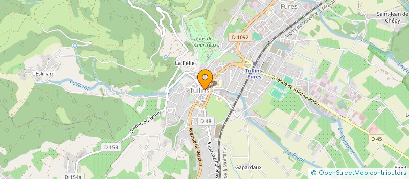 localisation de l'entreprise SARL DLSCLOP à TULLINS