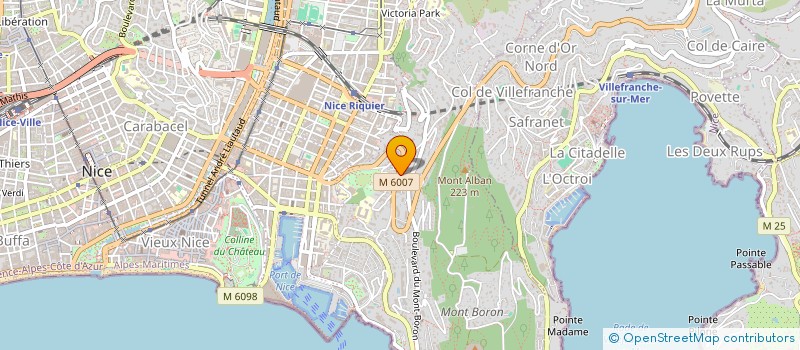 localisation de l'entreprise SARL DMB à NICE