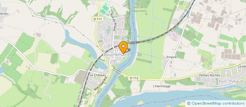 localisation de l'entreprise SARL DMF à BOUCHEMAINE