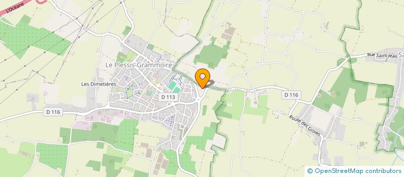 localisation de l'entreprise SARL DMF à LE PLESSIS-GRAMMOIRE