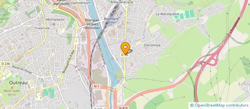 localisation de l'entreprise SARL DMH  WIMEREUX