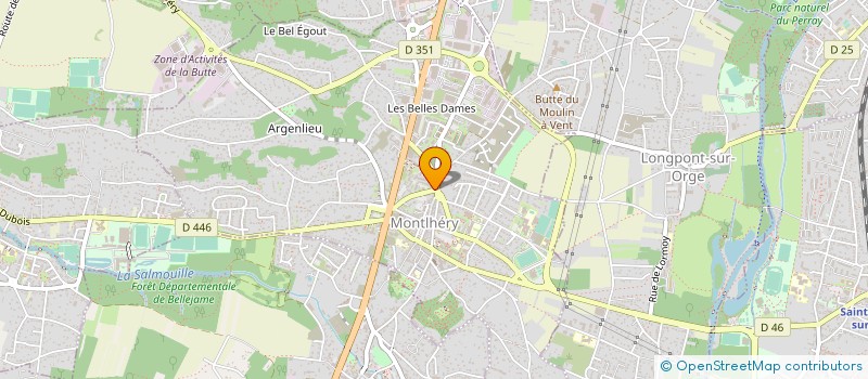 localisation de l'entreprise SARL DMI DISTRIBUTION à MONTLHERY