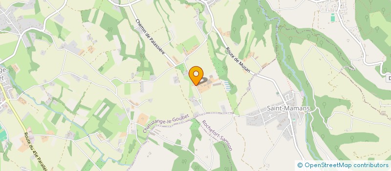 localisation de l'entreprise SARL DMM - DISTILLERIE DES MONTS DU MATIN à CHATUZANGE-LE-GOUBET