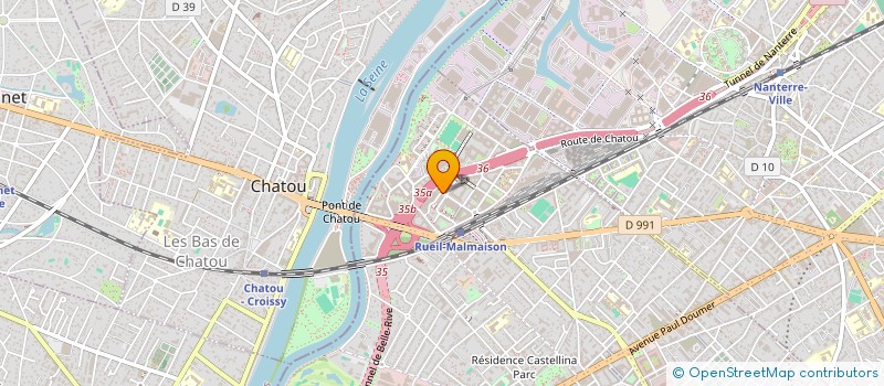 localisation de l'entreprise SARL DMS à RUEIL-MALMAISON
