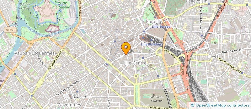 localisation de l'entreprise SARL DMSM à LILLE