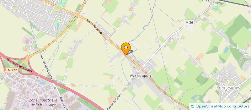 localisation de l'entreprise SARL DMT à LA CHAPELLE-D'ARMENTIERES