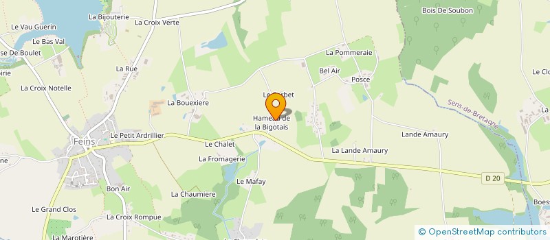 localisation de l'entreprise SARL DNRSYS  FEINS