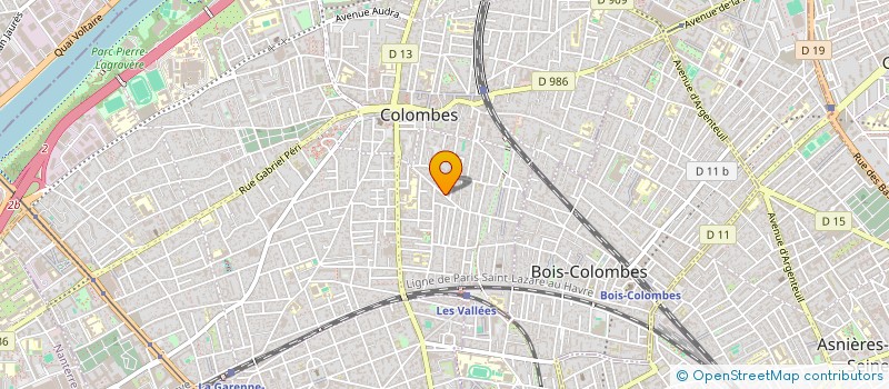 localisation de l'entreprise SARL DO NASCIMENTO à COLOMBES