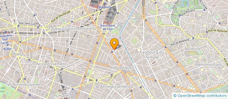 localisation de l'entreprise SARL DOBIGNY  PARIS