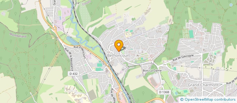 localisation de l'entreprise SARL DOGANAY  BETHONCOURT