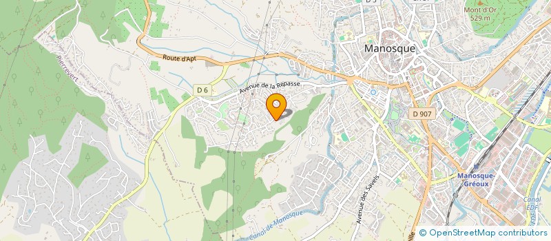 localisation de l'entreprise SARL DOGRU à MANOSQUE
