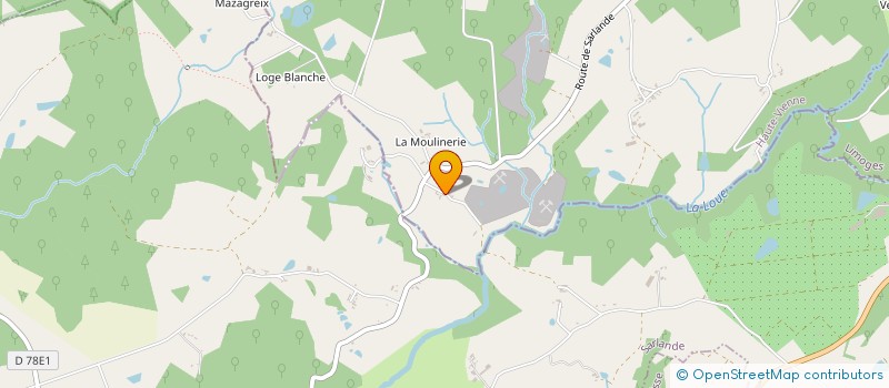 localisation de l'entreprise SARL DOLCE à ST YRIEIX LA PERCHE