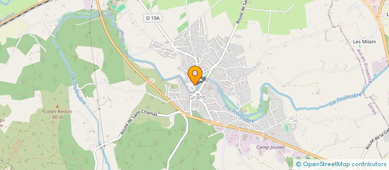 localisation de l'entreprise SARL DOLE  GRANS
