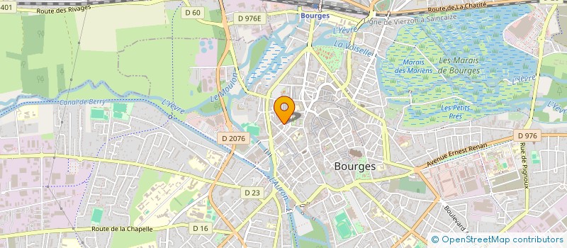 localisation de l'entreprise SARL DOLLY'SANDW  BOURGES