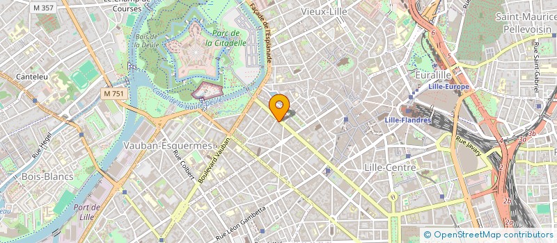 localisation de l'entreprise SARL DOLOMITAE à LILLE