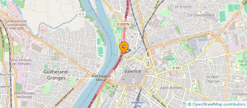localisation de l'entreprise SARL DOM à BOURG-LES-VALENCE