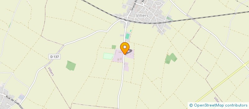 localisation de l'entreprise SARL DOMAINE DE L'ABBAYE DU PIN  VILLIERS