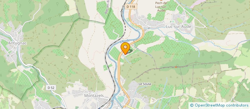 localisation de l'entreprise SARL DOMAINE DE MAYRAC à COUIZA
