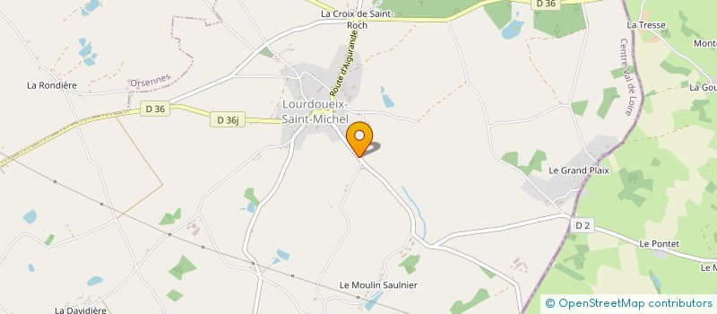 localisation de l'entreprise SARL DOMAINE DES MAISONS EN BERRY à CREVANT
