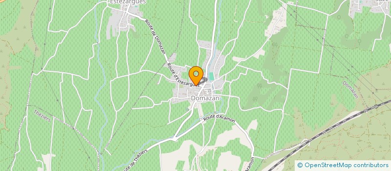 localisation de l'entreprise SARL DOMAINE DES ROMARINS  DOMAZAN