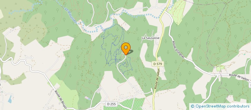 localisation de l'entreprise SARL DOMAINE DU FRIGOULET à VAGNAS
