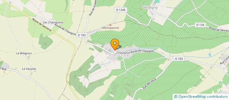 localisation de l'entreprise SARL DOMAINE LAPORTE  SAINT-SATUR