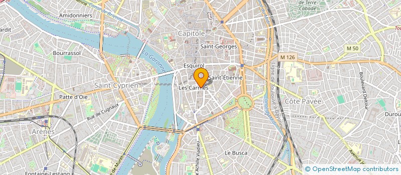 localisation de l'entreprise SARL DOMAINES DE LA PIEGE à TOULOUSE