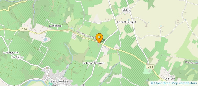 localisation de l'entreprise SARL DOMAINES DES DEUX VALLEES à VAL-DU-LAYON