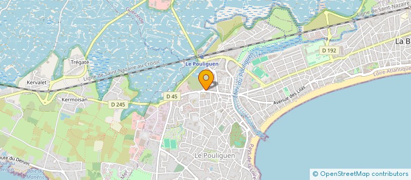 localisation de l'entreprise SARL DOMAINES ET TERROIRS à LE POULIGUEN