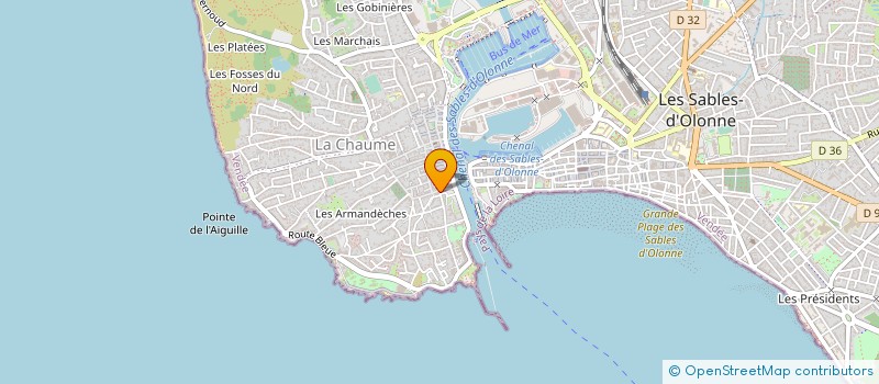 localisation de l'entreprise SARL DOMATHY à LES SABLES D'OLONNE