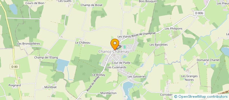 localisation de l'entreprise SARL DOMBES BRESSE IMMOBILIER à CHATILLON-SUR-CHALARONNE