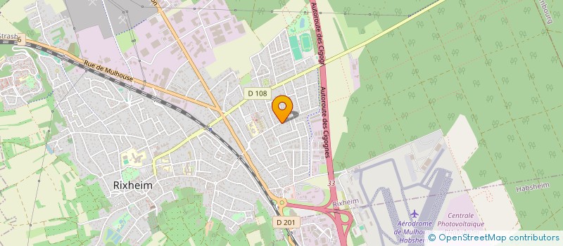 localisation de l'entreprise SARL DOME à RIXHEIM