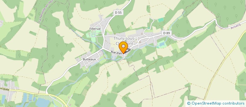 localisation de l'entreprise SARL DOMECYN  THURY-SOUS-CLERMONT